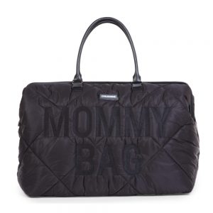 Torba Mommy bag Pikowana Czarna/childhome